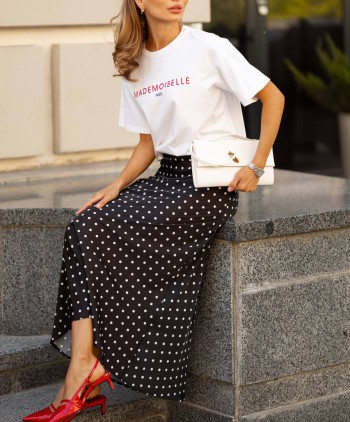 29 Футболка молочна Mademoiselle Paris